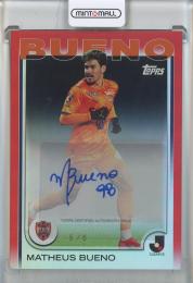 2025 TOPPS J. LEAGUE PREMIUM マテウス・ブエノ Autograph Red Foil #AMBO【5/5】 清水エスパルス