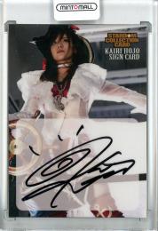 2017 Stardom Collection Card 宝城カイリ 直筆サインカード《裏面インク汚れ》