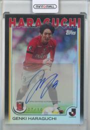2025 TOPPS J. LEAGUE PREMIUM 原口元気 Autograph Black Foil #AGHI【07/10】 浦和レッズ