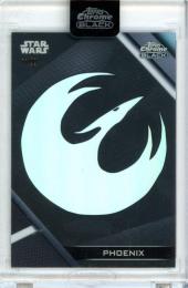 2024 TOPPS Chrome Black Star Wars  Phoenix Galactic Factions #GL15【11/99】