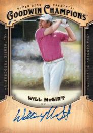 2014 UPPER DECK Goodwin Champions  Will McGirt Autograph