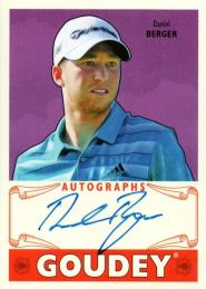 2016 UPPER DECK Goodwin Champions  Daniel Berger Autograph