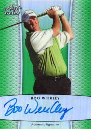 2011 LEAF Golf Metal  Boo Weekley Autograph 23/25