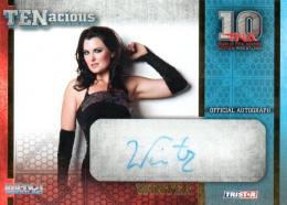 2012 TRISTAR TNA Impact Wrestling TENacious  Winter Autograph 092/100