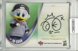 BBM 千葉ロッテマリーンズ 2018 ズーちゃん 直筆サインカード【15/90】