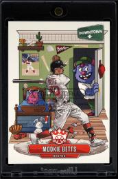 2019 Diamond Kings #D4 Mookie Betts Downtown  (MSV#2007)