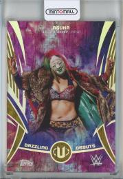 2025 Topps Universe WWE Asuka Dazzling Debuts Gold Stone #DDE18【31/75】