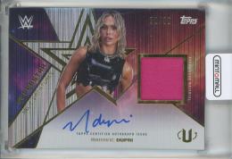 2025 Topps Universe WWE Maxxine Dupri Superstar Relic Signatures #SRSMDU【32/99】