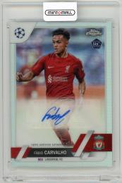 2022-23 Topps Chrome UEFA Club Competitions Fabio Carvalho Autographs【CA-FC】 Liverpool FC