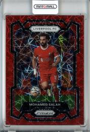 2023-24 Panini Prizm Premier League Soccer Mohamed Salah Red Lazer Prizms/#73【01/49】 Liverpool FC