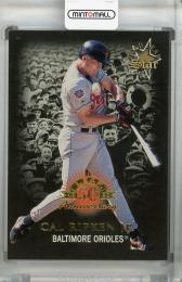 1998 Donruss Leaf Baltimore Orioles Cal Ripken Gold Leaf Star