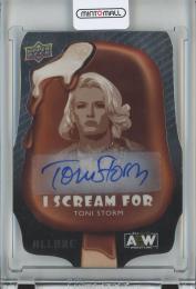 2022 Upper Deck AEW Allure  Toni Storm I Scream For Autograph