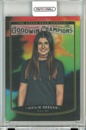 2019 Upper Deck Goodwin Champions Racing Hailie Deegan Splash of  Color 3D Lenticulars