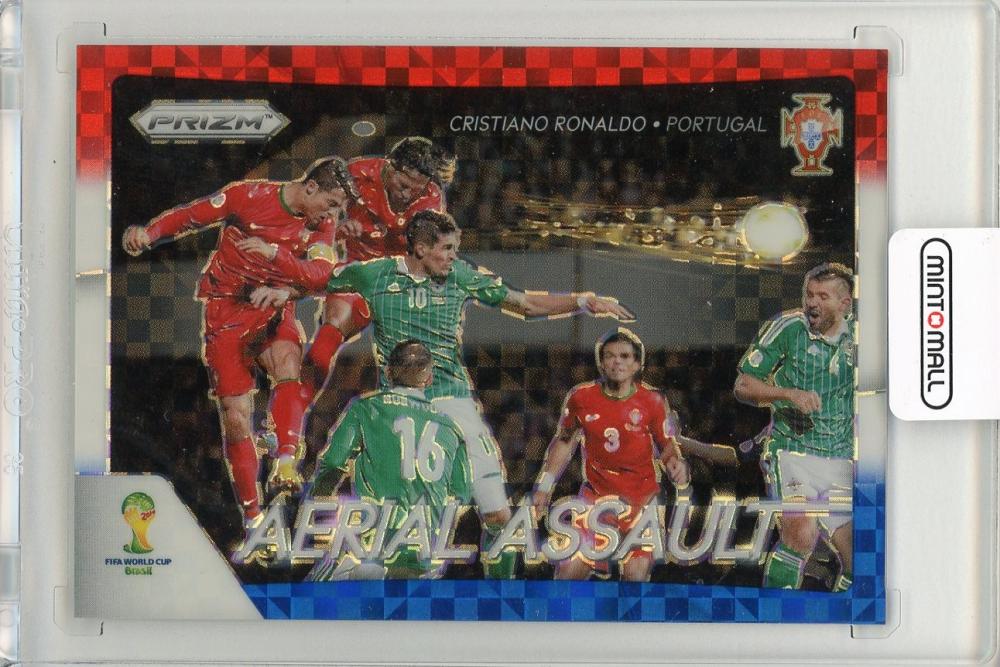 ミントモール / MINT 新宿店 / 2014 PANINI PRIZM World Cup Aerial Assault Prizms Red  White and Blue #1 Cristiano Ronaldo