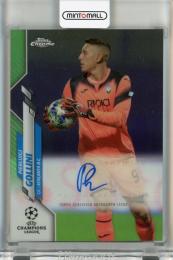 2019-20 Topps Chrome UEFA Champions League Pierluigi Gollini Autographs Green Refractors #CAPGO【86/99】