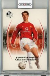 2004 Upper Deck SP Authentic Manchester United Cristiano Ronaldo Base #7《傷、角折れ、つぶれあり》