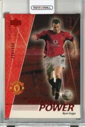 2002 Upper Deck Manchester United Ryan Giggs Premier Power Red #48【398/500】