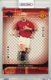 2002 Upper Deck Manchester United Paul Scholes Scoring Threats Red #73【058/100】
