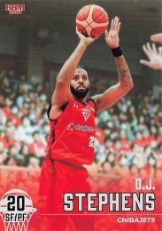 2023-24 BBM×Bリーグ FAST BREAK 1st Half #021 ディー・ジェイ・ステファンズ(千葉J) レギュラーカード