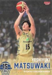 2023-24 BBM×Bリーグ FAST BREAK 2nd Half #156 松脇圭志(琉球) レギュラーカード