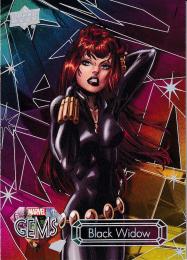 2016 Upper Deck Marvel Gems  Black Widow Base 033/225
