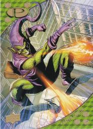 2017 Upper Deck Marvel Premier  Green Goblin Base Gold Foilパラレル版 02/10