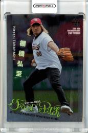 2019 BBM 2ndバージョン   棚橋弘至 始球式カード 銀紙版 062/200