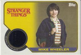 2018 Topps Stranger Things Season 1  Mike Wheeler Costume Relic