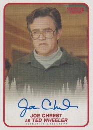 2018 Topps Stranger Things Season 1  Joe Chrest as Ted Wheeler Autographs