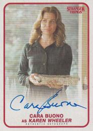2018 Topps Stranger Things Season 1  Cara Buono as Karen Wheeler Autographs