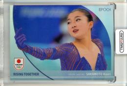 2024 TEAM JAPAN オフィシャルトレーディングカード WINTER OLYMPIANS フィギュアスケート 坂本花織 レギュラーパラレル ホログラムA版 65/99