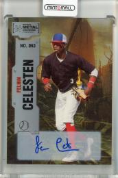 2022 SkyBox Metal Universe Seattle Mariners Felnin Celestin Autographs