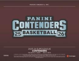 ◆予約◆BASKETBALL 2025-26 PANINI CONTENDERS EUROLEAGUE MEGA BOX