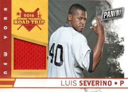 2016 PANINI Father's Day  Luis Severino Jersey