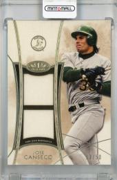 2014 Topps Tier One Jose Canseco Dual Relics #TORJCA【13/50】 Oakland Athletics