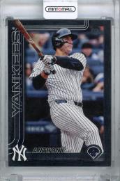 2025 Topps Series 1 Anthony Rizzo Black #14 【39/74】 New York Yankees