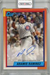2025 Topps Update Series Aramis Ramirez  1990 Topps Baseball Autographs #90B2-AR Chicago Cubs