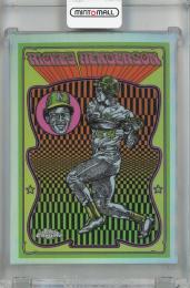 2025 Topps Chrome Rickey Henderson Ultraviolet All-Stars #UV-12 Oakland Athletics