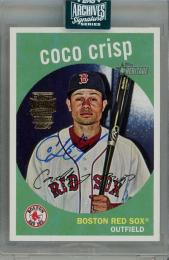 2024 Topps Archives Signature Series Retired Edition Coco Crisp Autograph Signers【04/10】 Boston Red Sox