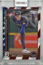 2025 Topps Series 1 Tarik Skubal Independence Day #71 【66/76】 Detroit Tigers