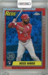 2025 Topps Series 1 Rece Hinds 1990 Topps Baseball Chrome Blue #T90C-17 RC ※初期傷あり【062/150】 Cincinnati Reds
