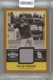 2025 Topps Series 1 Nolan Arenado Rickwood Relic Collection Gold #RWR-NA ※白かけあり【34/50】 St. Louis Cardinals