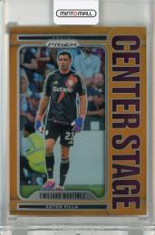 2024-25 Panini Prizm English Premier League Emiliano Martinez Center Stage Orange #4【09/25】