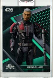 2022 Topps Chrome Black star wars   Crosshair Green Refractor #46 36/99