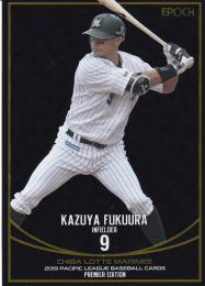 2019 EPOCH パシフィック・リーグプレミアエディション 千葉ロッテ 福浦和也 レギュラーカードパラレル版 03/25