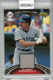 2007 UPPER DECK Sweet Spot Classic  Wade Boggs Game Used Memorabilia