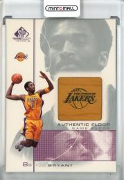 2000-01 Upper Deck SP Kobe Bryant Game Floor Authentic Floor #KB2 Los Angeles Lakers