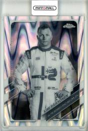 2021 TOPPS Chrome Formula 1  Kimi Raikkonen B&W RayWave #15