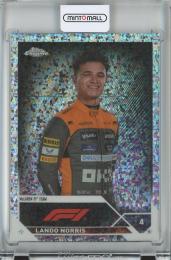 2023 Topps Chrome Formula 1 Racing  Lando Norris Base/F1 DRIVERS/Mini Diamond/#9 106/299