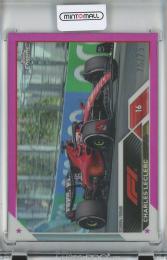 2023 Topps Chrome Formula 1 Racing  Charles Leclerc Base/F1 DRIVERS/Pink/#8 75/75